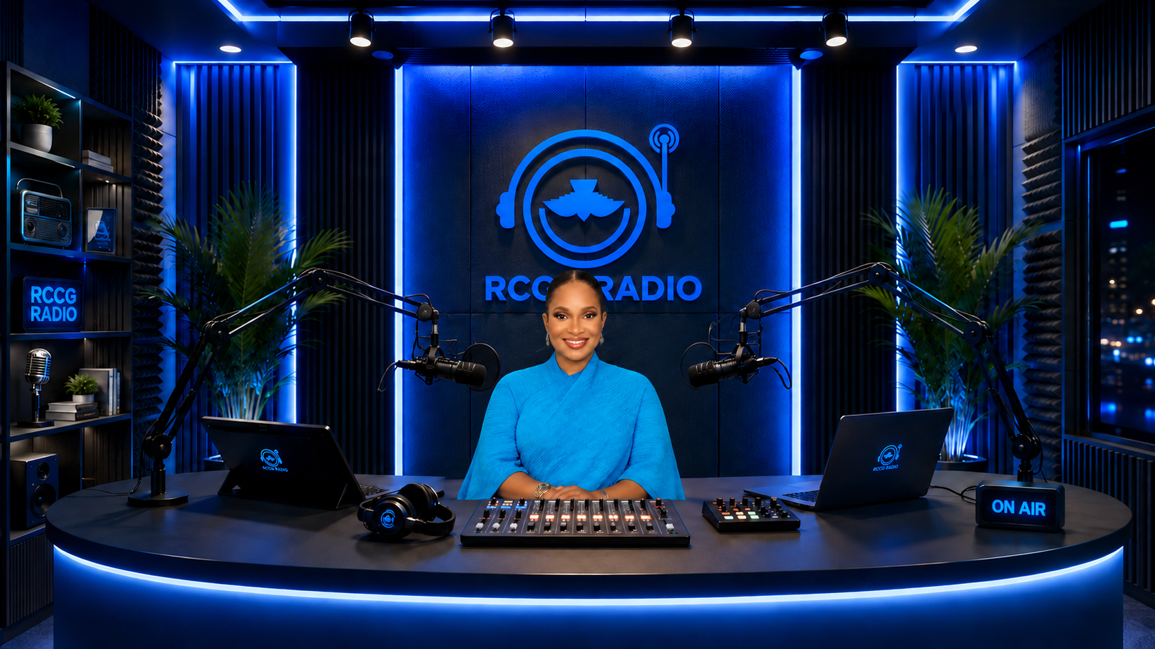 Inside the RCCG Radio studio